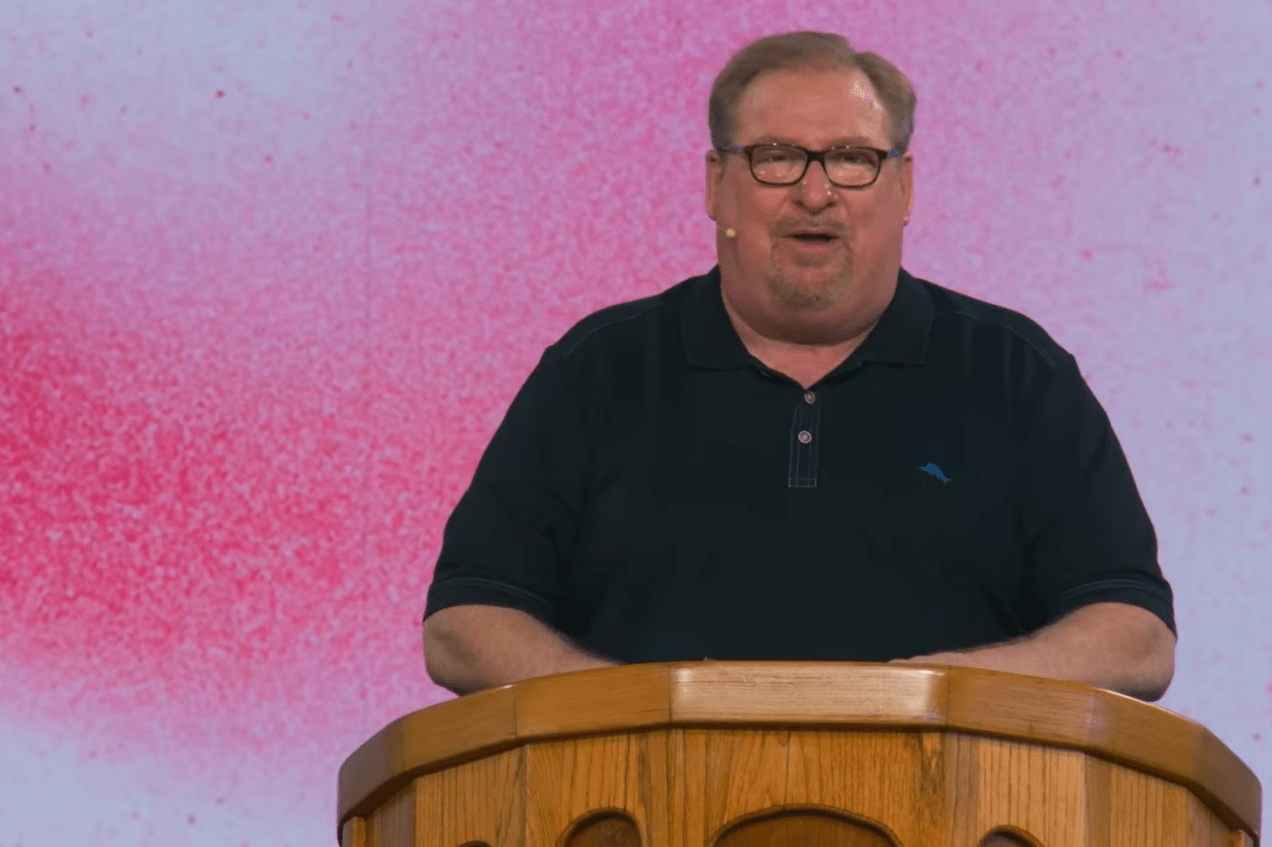 Rick Warren's last sermon at Saddleback was his first CHVNRadio